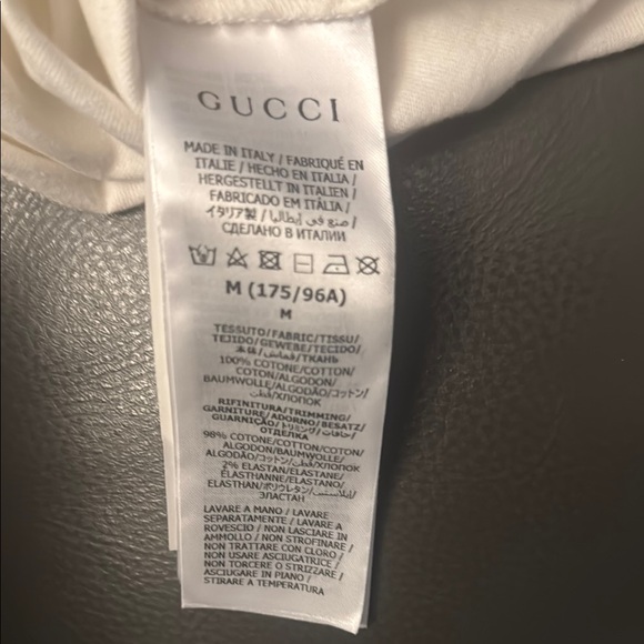 Gucci White Tank Top with Red and Blue Logo - Picture 4 of 4